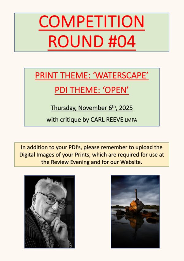 Competition Round 4 Flyer