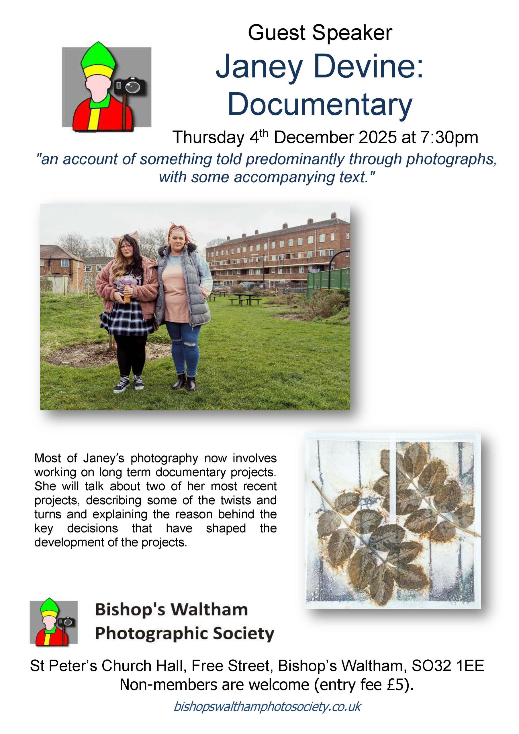 Janey Devine Flyer 4th December 2025